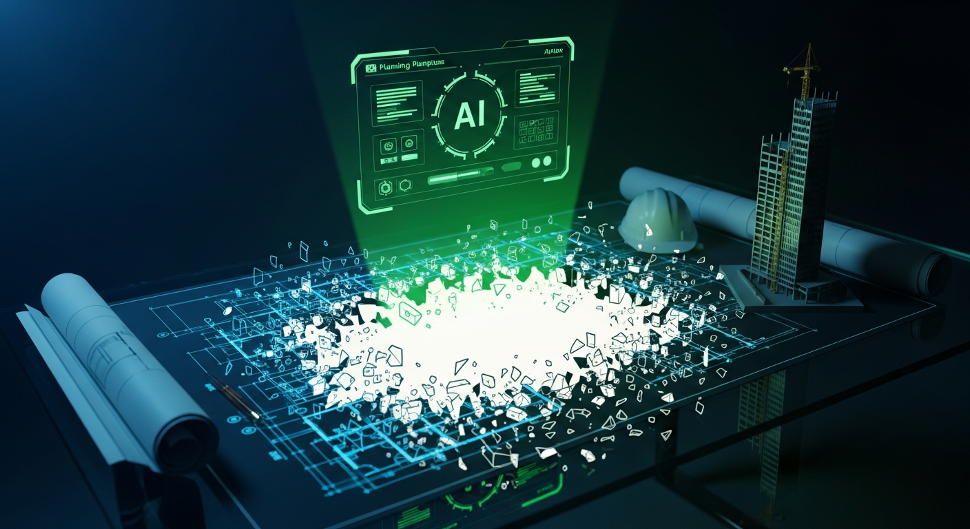 A startup founder realizing AI generated code has fundamental architectural problems