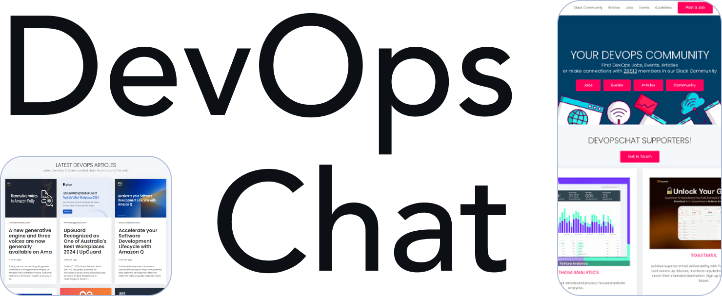 DevOpsChat.co is the premier online community for DevOps professionals.